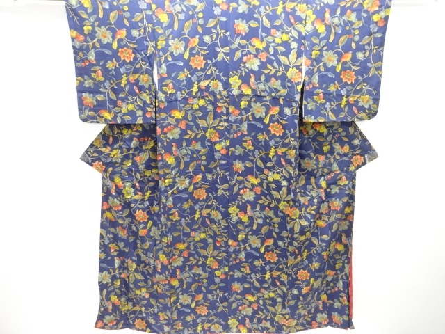 JAPANESE KOMON KIMONO / FLOWER & BIRD